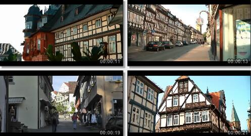 德国小镇实拍片段